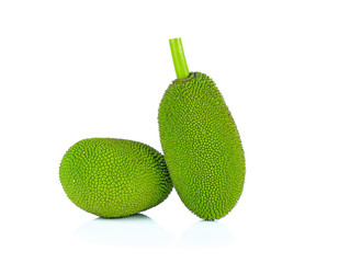 Jackfruit isolated on white background
