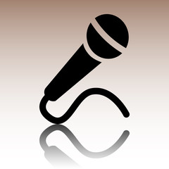  Black Microphone Icon