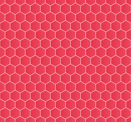 vector red polygonal beehive texture
