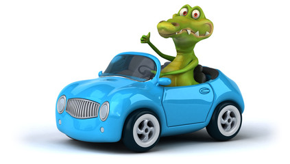 Fun crocodile