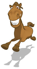 Fototapeta premium Fun horse