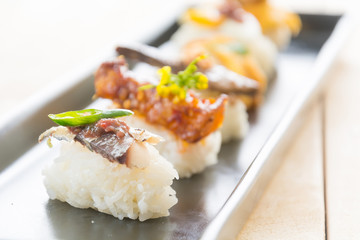 Fried Mackerel with Shrimp Paste Sauce