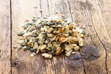pumpkin sunflower seeds cashews
