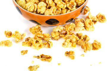 Glass ceramic bowl popcorn