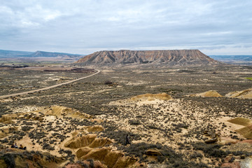 Plateau in Bardenas Reales