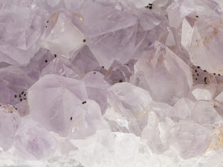 beautiful purple amethyst