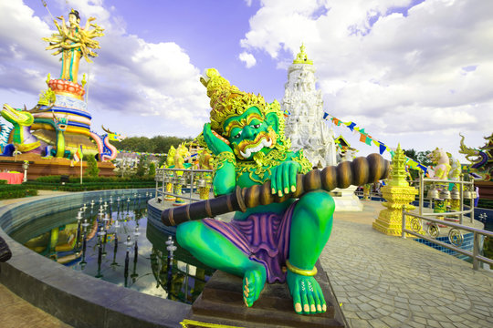 The Giant at the Emerald Buddha Temple, Chiangrai, Thailand
