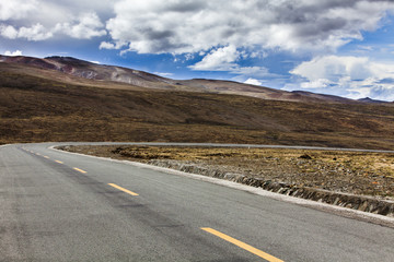 Road in Tibet, China