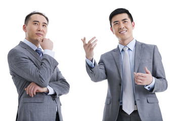 Businessmen in discussion