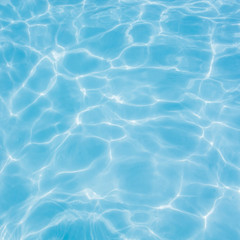 texture of water in the swimming pool