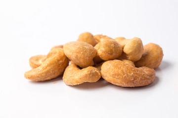 salted and roasted cashew nuts