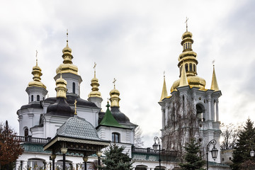 Fototapeta na wymiar Kiev, Ukraine. Pechersk Lavra Monastery