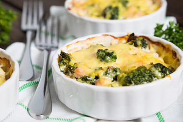 Baked chicken broccoli and cheese