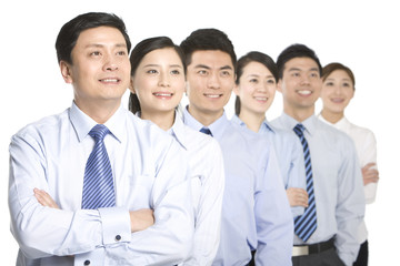 A group of business people