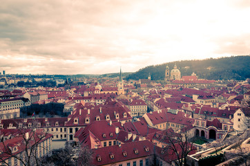 Obraz premium Old Town ancient architecture in Prague, Czech Republic