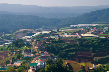 Fototapeta na wymiar Dalat city, Vietnam