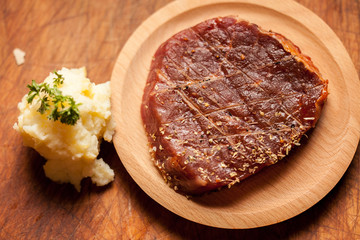 Raw beef
