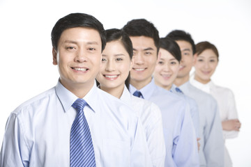 A group of business people