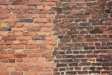 Background of brick wall texture