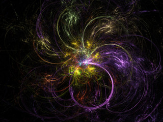 Abstract fractal background
