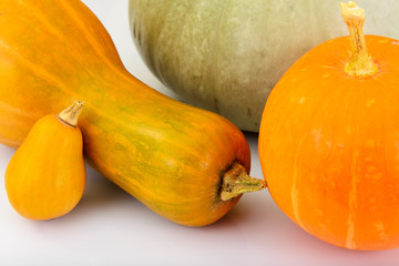 Fresh Ripe Pumpkin. Vegetables for Healthy Diet.