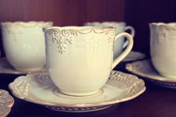 Tea and Coffee Cups Set