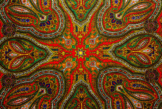 Indian pattern fabric