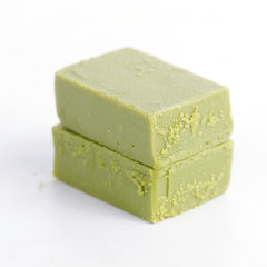powdered green tea chocolate