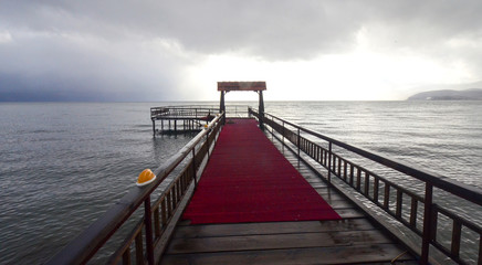 Lake Ohrid, macedonia