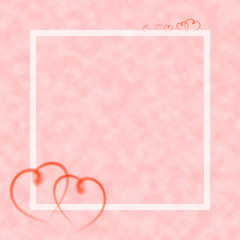 Valentine's day greeting card background