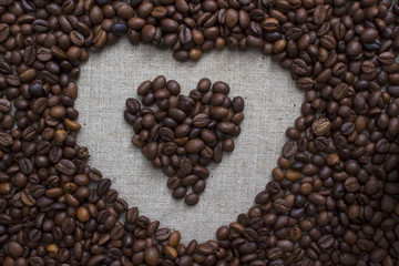 coffee beans background