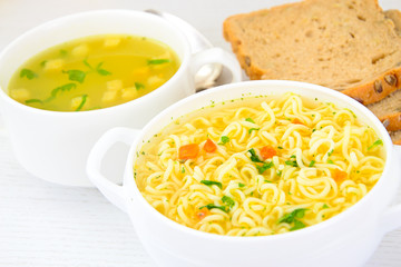 Chicken Soup with Noodles