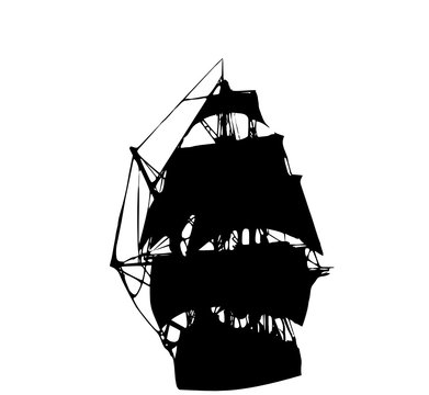 a sailing ship 