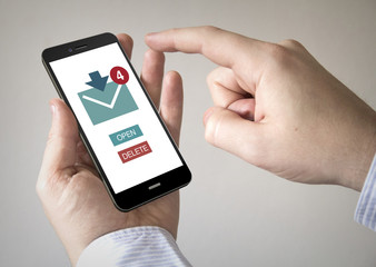  touchscreen smartphone with organizer on the screen