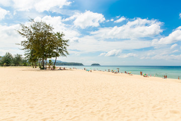 Fototapeta na wymiar Karon beach in Phuket island Thailand