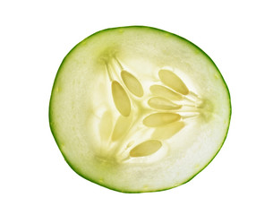 Cucumber  isolated on white background