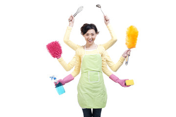 Super busy housewife