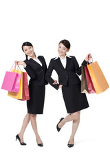 Businesswomen Shopping