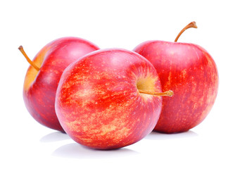 Fresh apple on white background