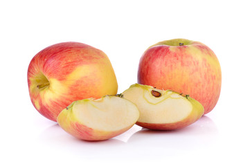 apple on white background