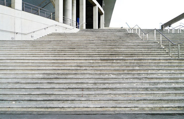 Fototapeta premium Staircase grey texture .