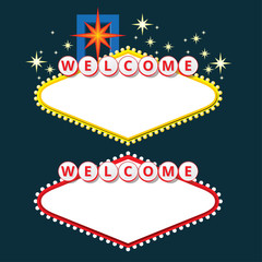 Welcome sign design elements © Day908