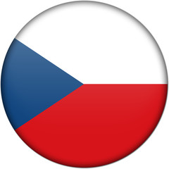 Fototapeta premium chzech icon button