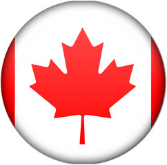 Canada badge icon button
