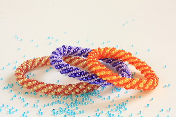 Beautiful beaded bracelets