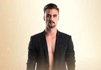 Obraz premium Model man in studio
