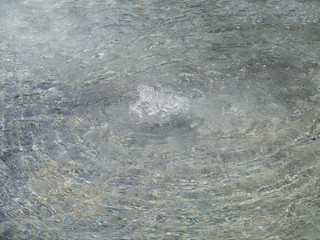 Fountain art abstract.