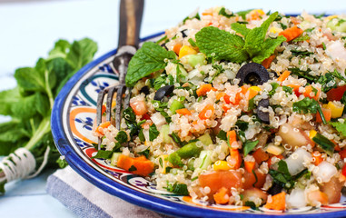 Quinoa vegan salad