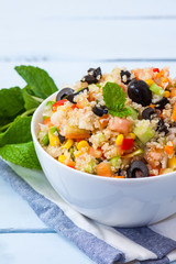 Quinoa vegan salad