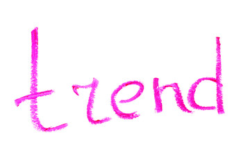 Inscription lipstick 